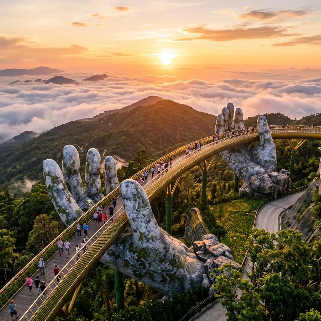 Bà Nà Hills Cầu Vàng
