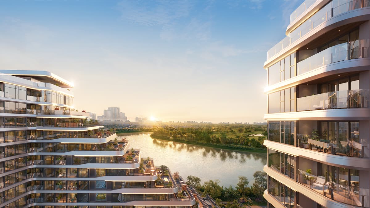 Phú Mỹ Hưng đưa cảm hứng sông nước vào kiến trúc Triton Crown