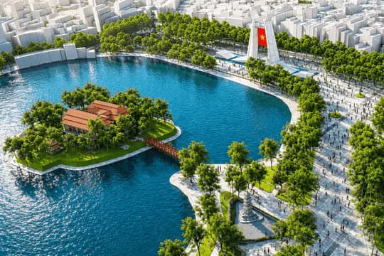 Hà Nội lên tiếng về đồ án quy hoạch quanh Hồ Gươm: Hình ảnh công trình chỉ mang tính minh họa